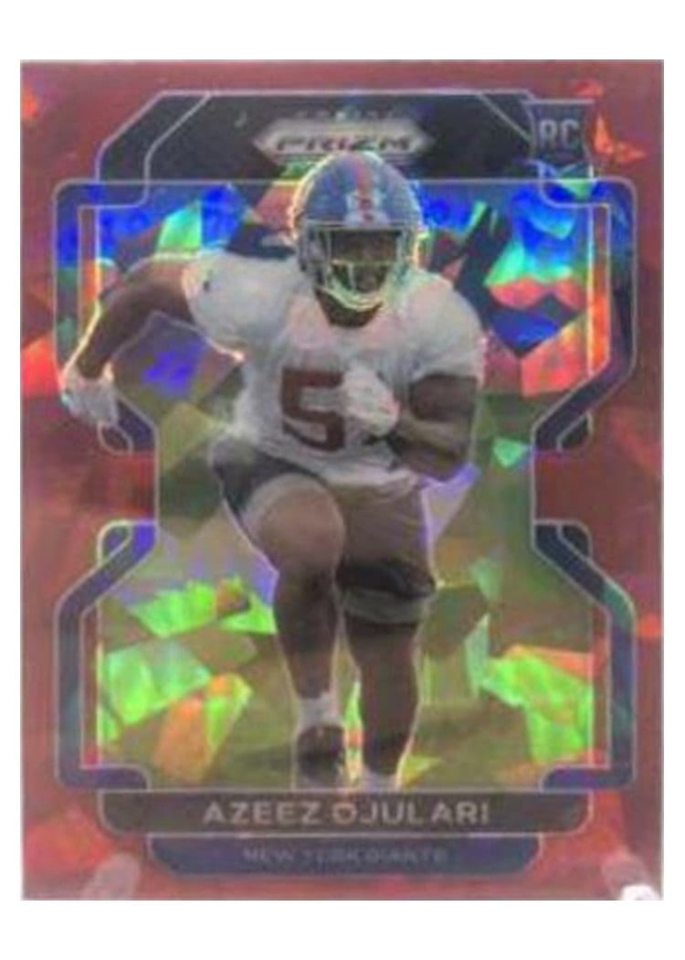2021 Panini Prizm Base Set Azeez Ojulari #386 card