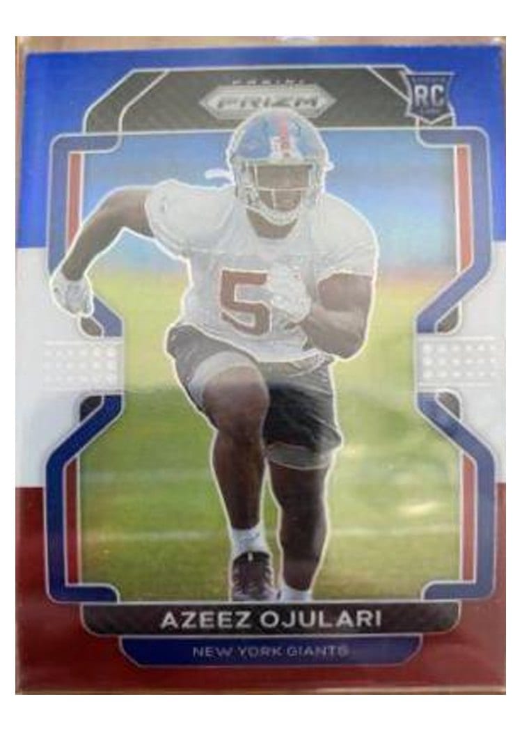 2021 Panini Prizm Base Set Azeez Ojulari #386 card