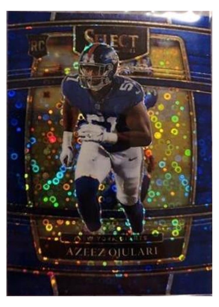 2021 Panini Select Base Set Azeez Ojulari #91 card