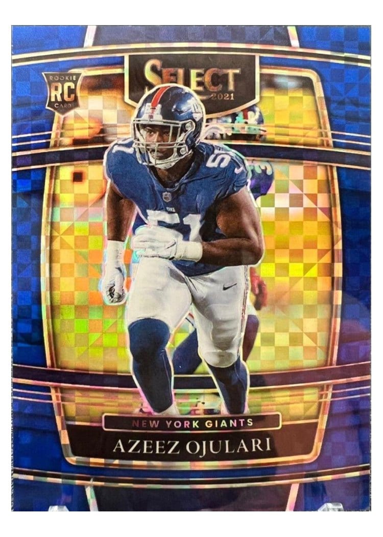 2021 Panini Select Base Set Azeez Ojulari #91 card