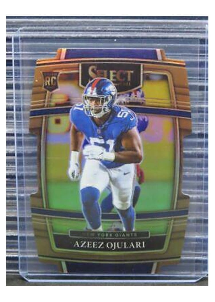2021 Panini Select Base Set Azeez Ojulari #91 card