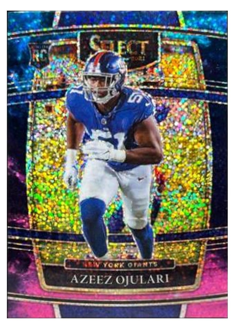 2021 Panini Select Base Set Azeez Ojulari #91 card