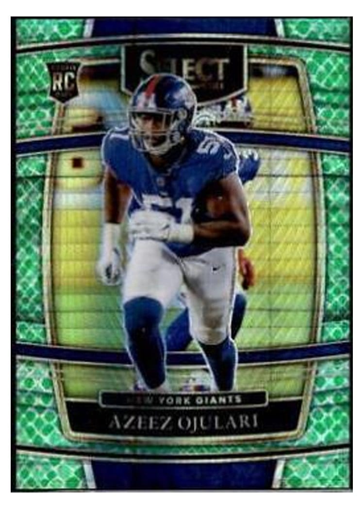 2021 Panini Select Base Set Azeez Ojulari #91 card