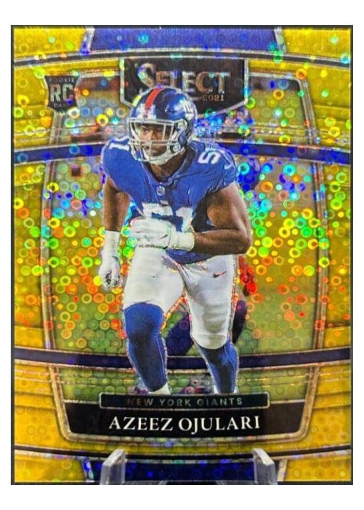2021 Panini Select Base Set Azeez Ojulari #91 card