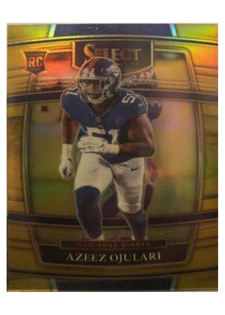 2021 Panini Select Base Set Azeez Ojulari #91 card