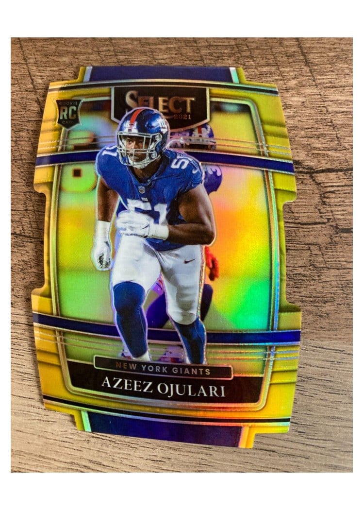 2021 Panini Select Base Set Azeez Ojulari #91 card