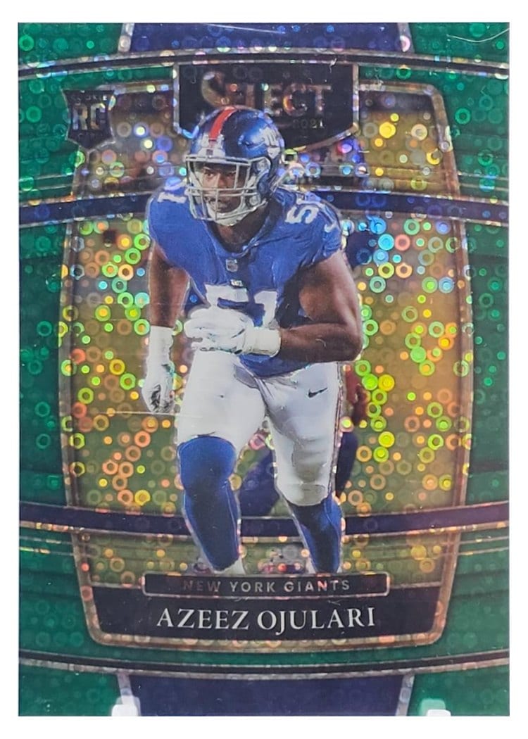 2021 Panini Select Base Set Azeez Ojulari #91 card