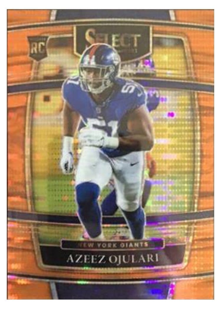 2021 Panini Select Base Set Azeez Ojulari #91 card