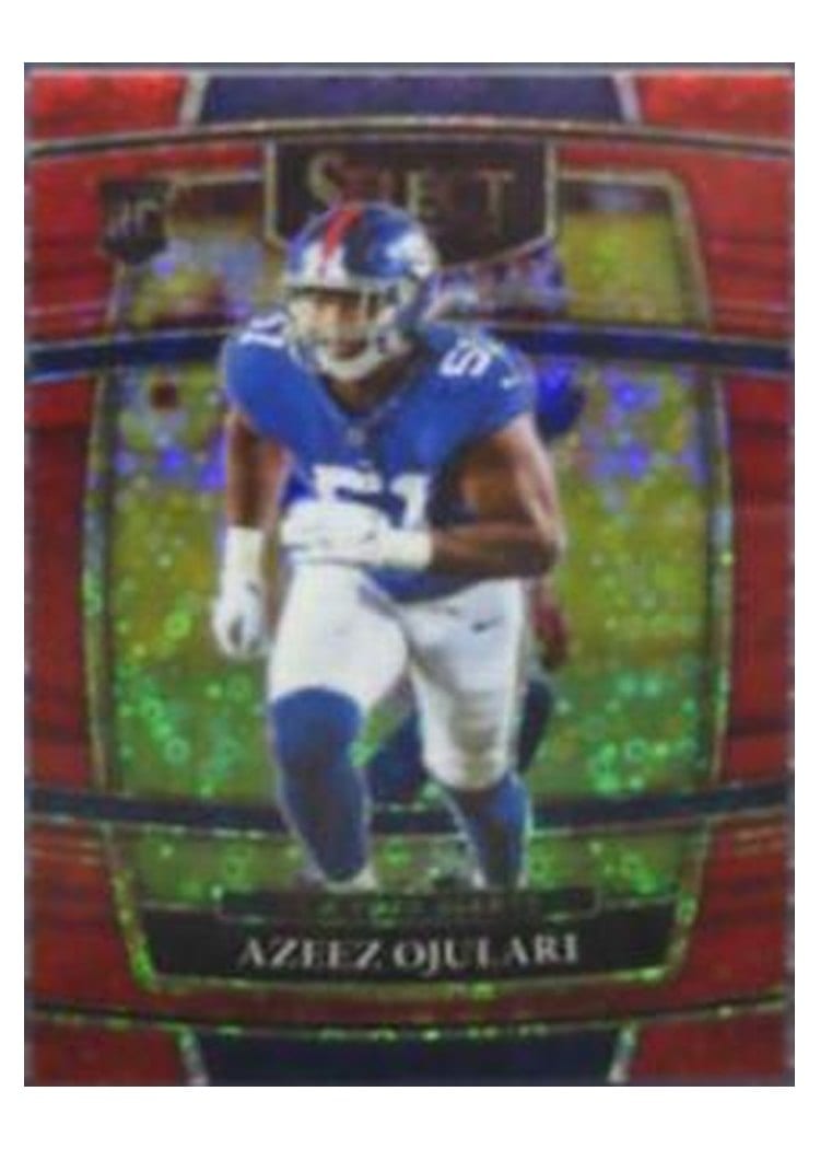 2021 Panini Select Base Set Azeez Ojulari #91 card