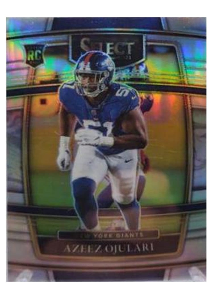 2021 Panini Select Base Set Azeez Ojulari #91 card