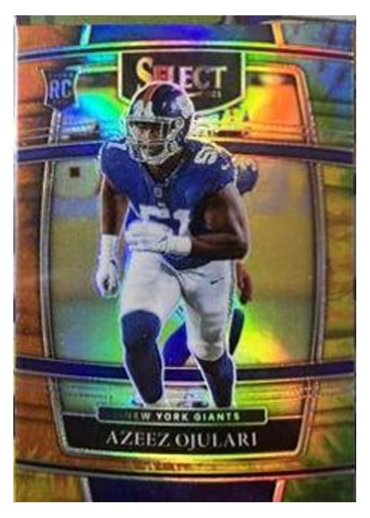 2021 Panini Select Base Set Azeez Ojulari #91 card