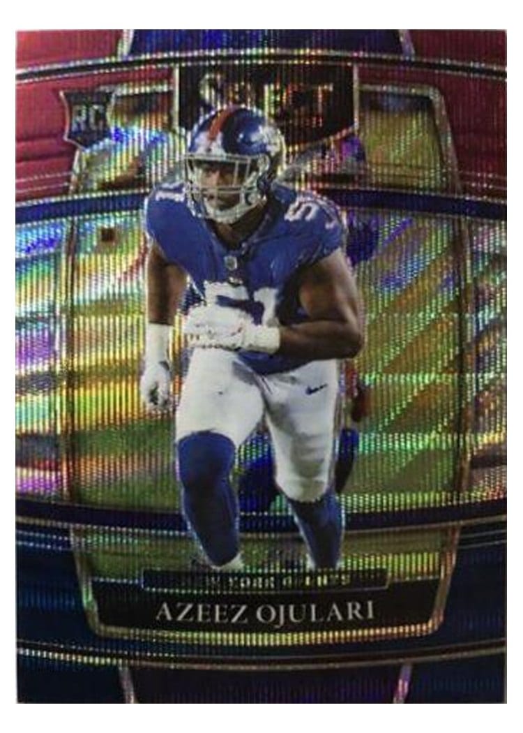 2021 Panini Select Base Set Azeez Ojulari #91 card