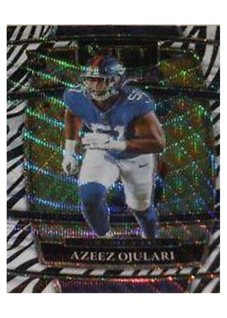 2021 Panini Select Base Set Azeez Ojulari #91 card