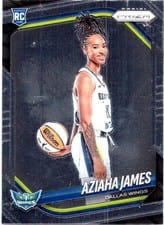 2025 Panini Prizm WNBA Base Set Aziaha James #141 card