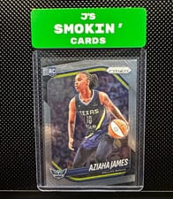 2025 Panini Prizm WNBA Base Set Aziaha James #83 card