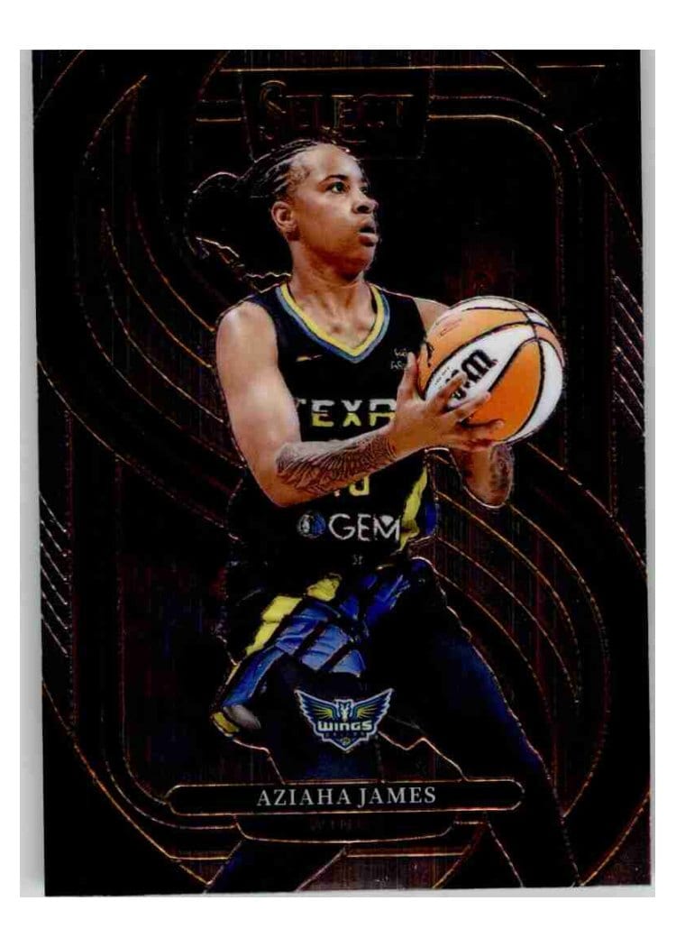 2025 Panini Select WNBA Base Set Aziaha James #174 card