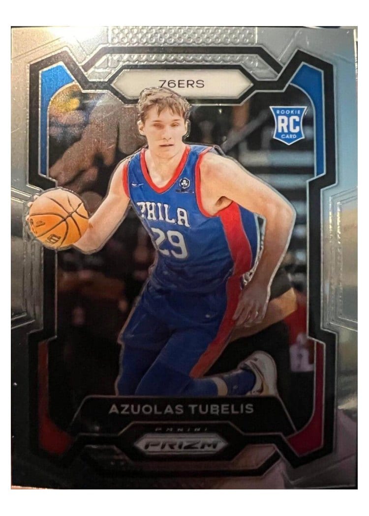 2023-24 Panini Prizm Base Set Azuolas Tubelis #283 card
