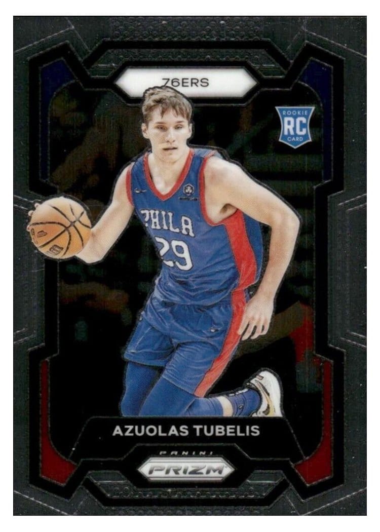 2023-24 Panini Prizm Base Set Azuolas Tubelis #283 card