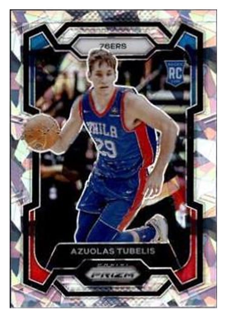 2023-24 Panini Prizm Base Set Azuolas Tubelis #283 card