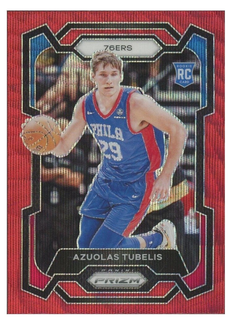 2023-24 Panini Prizm Base Set Azuolas Tubelis #283 card