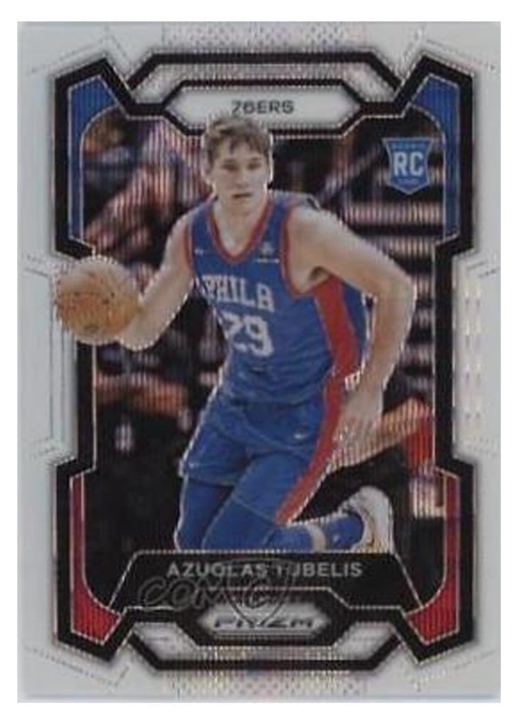 2023-24 Panini Prizm Base Set Azuolas Tubelis #283 card