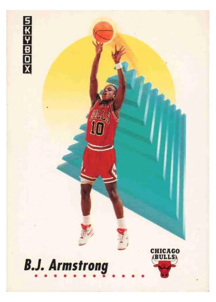 1991 Skybox B.J. Armstrong #34 card