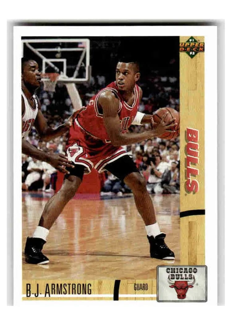 1991 Upper Deck B.J. Armstrong #184 card