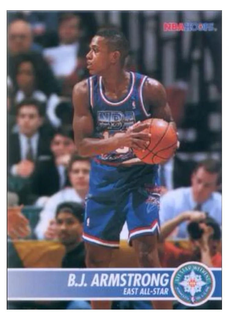 1994 Hoops B.J. Armstrong #225 card