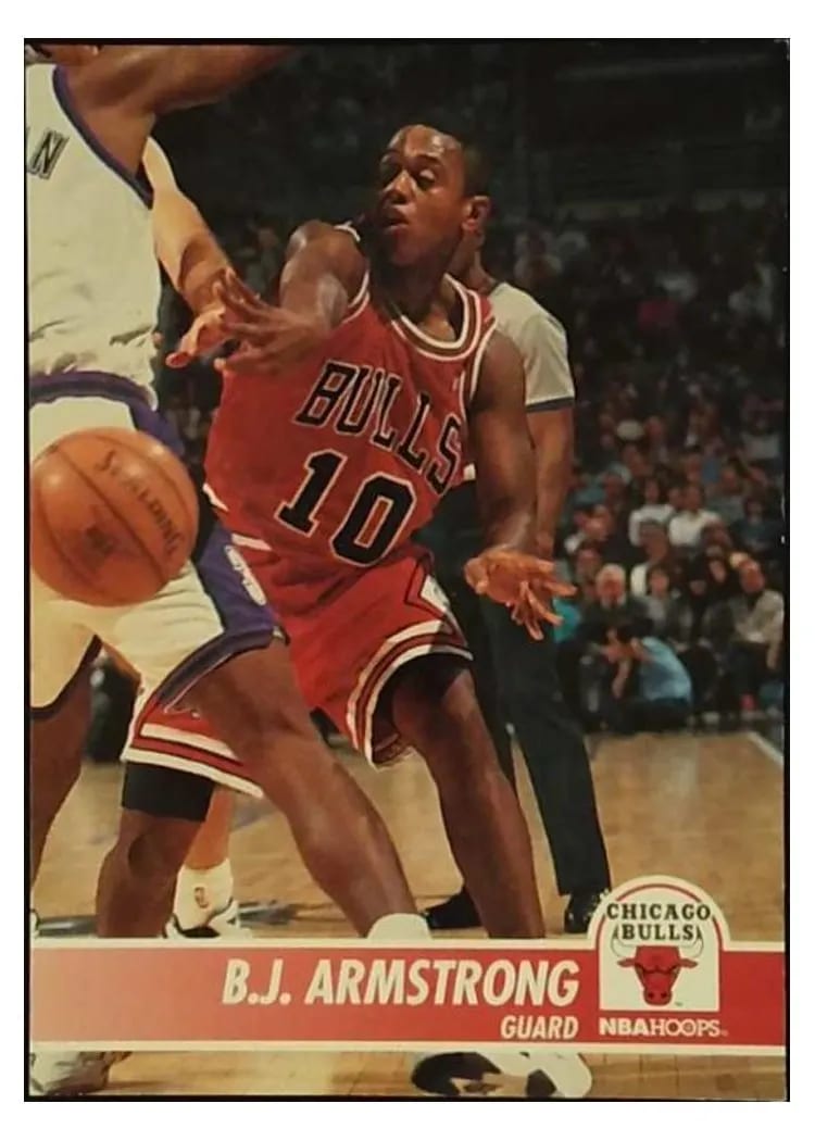 1994 Hoops B.J. Armstrong #23 card
