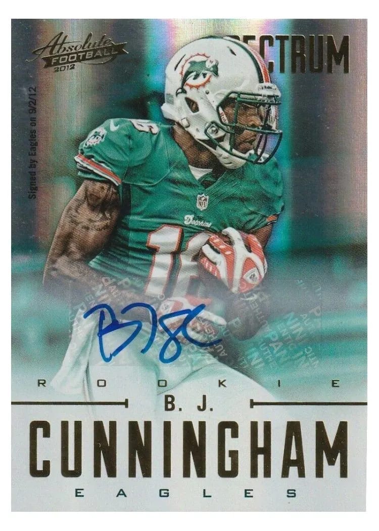 2012 Panini Absolute B.J. Cunningham #105 card