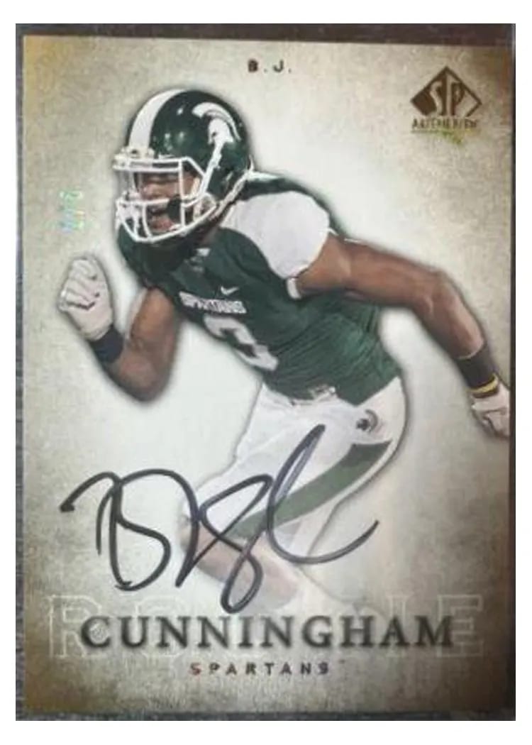 2012 SP Authentic B.J. Cunningham #122 card