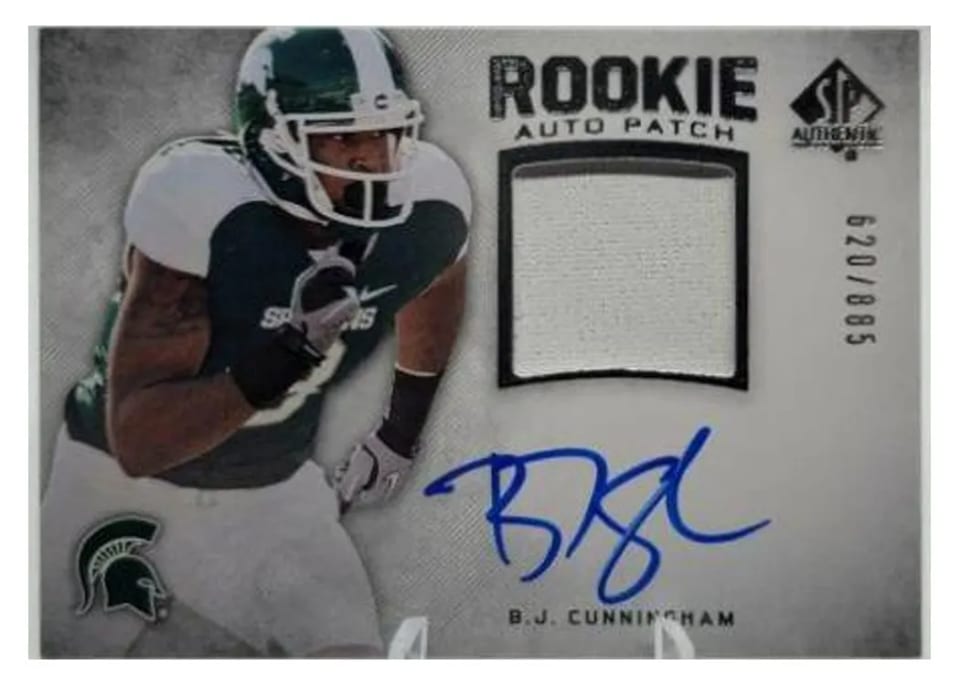 2012 SP Authentic B.J. Cunningham #265 card