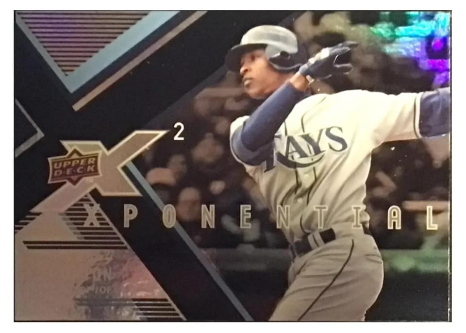 2008 Upper Deck X Xponential 2 B.J. Upton #X2-BU card