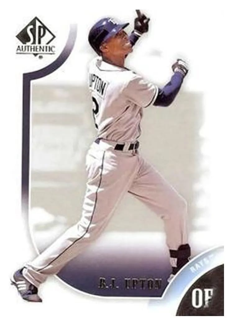 2009 SP Authentic B.J. Upton #87 card