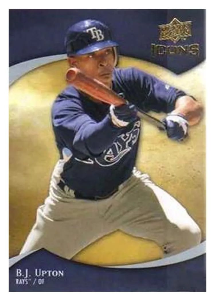 2009 Upper Deck Icons B.J. Upton #9 card