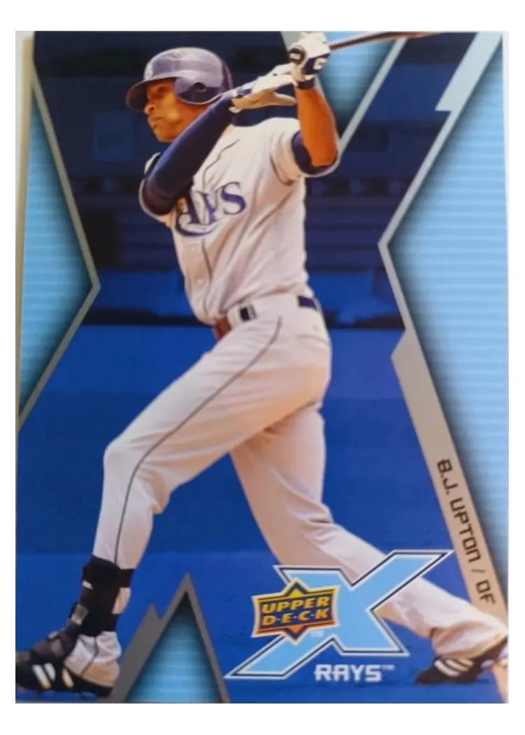 2009 Upper Deck X B.J. Upton #88 card