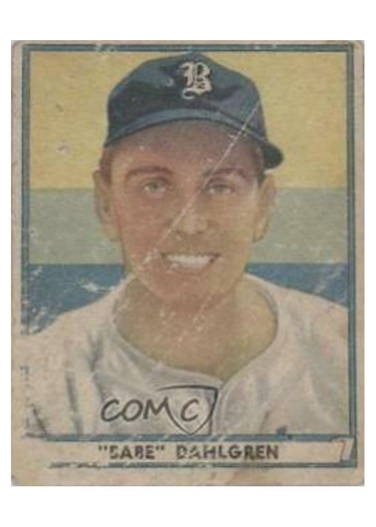 1941 Play Ball Babe Dahlgren #49 card