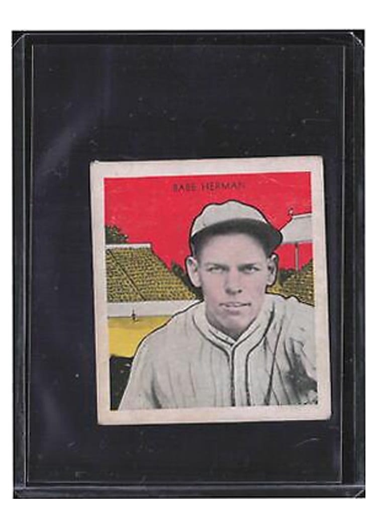 1933 R305 Tattoo Orbit Babe Herman card