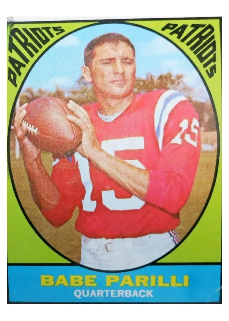 1967 Topps Babe Parilli #2 card