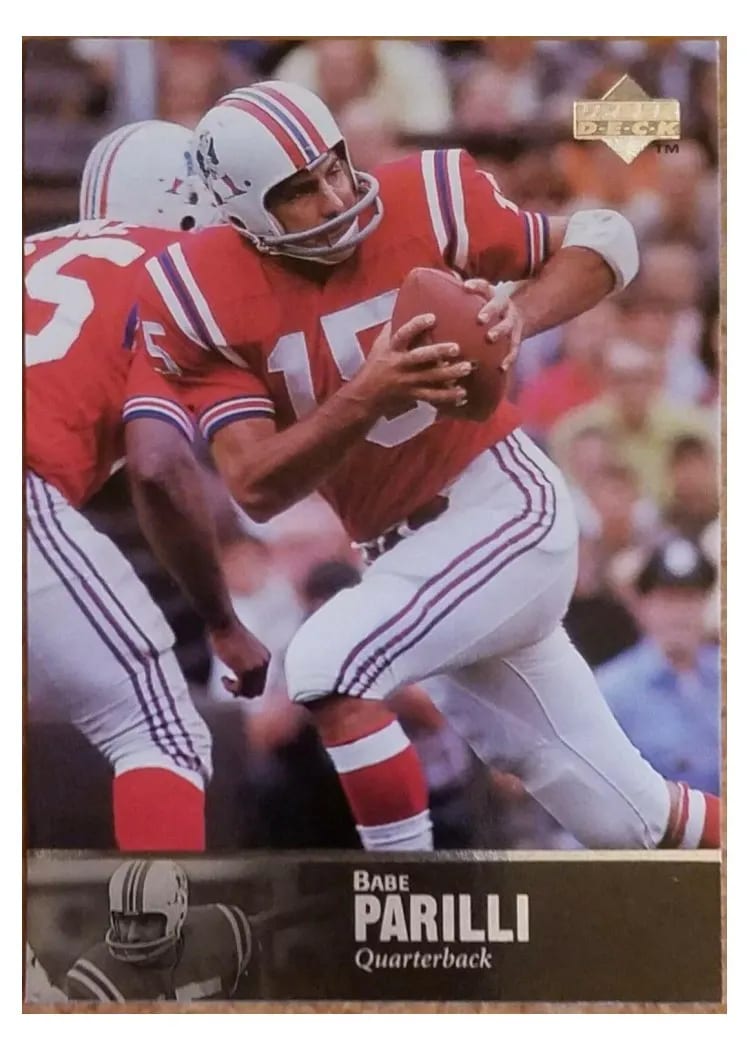 1997 Upper Deck Legends Babe Parilli #152 card