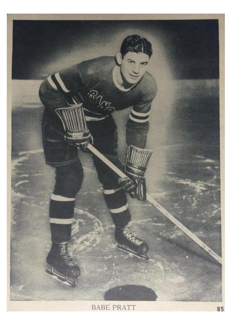 1939 O-Pee-Chee V301-1 Babe Pratt #85 card