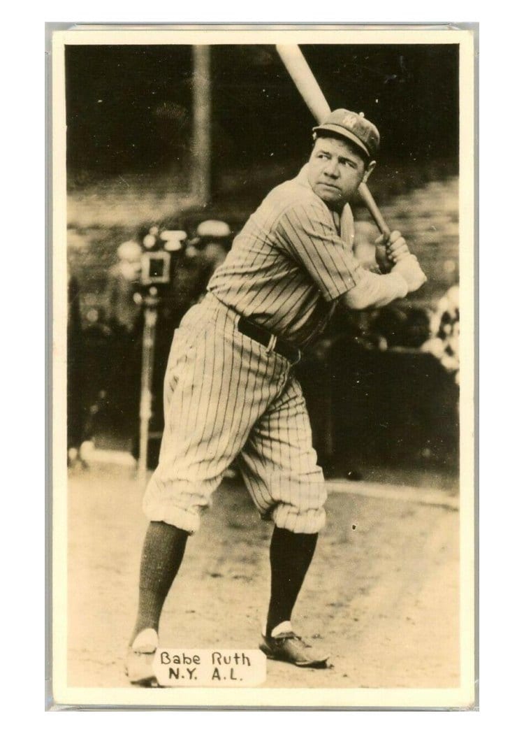 1933 Worch Cigar Babe Ruth card