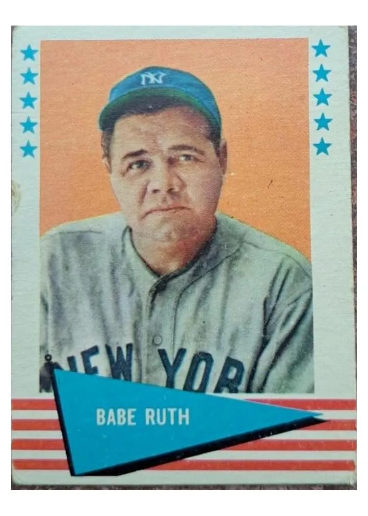 Babe Ruth, 1961 Fleer