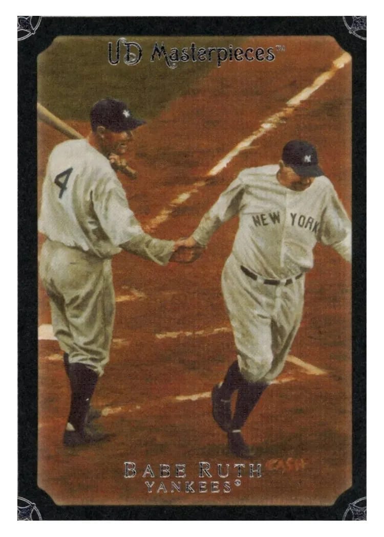 2007 Upper Deck Masterpieces Babe Ruth #1 card