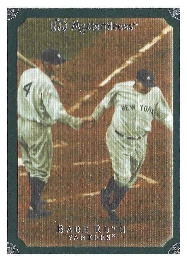 2007 Upper Deck Masterpieces Babe Ruth #1 card