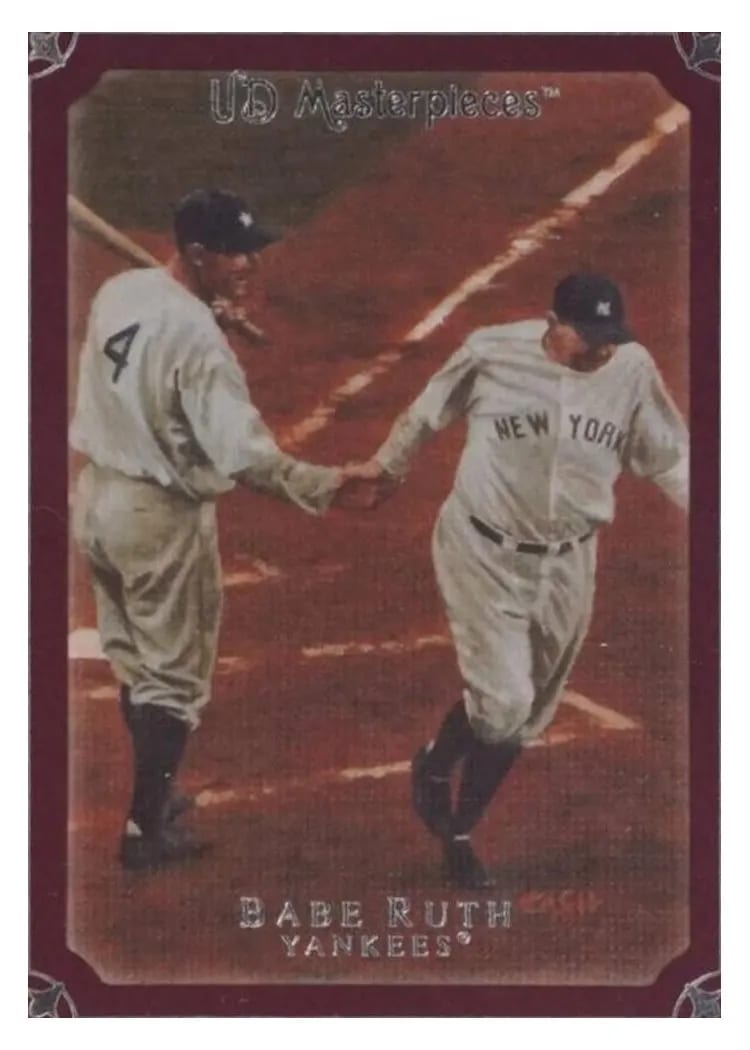 2007 Upper Deck Masterpieces Babe Ruth #1 card