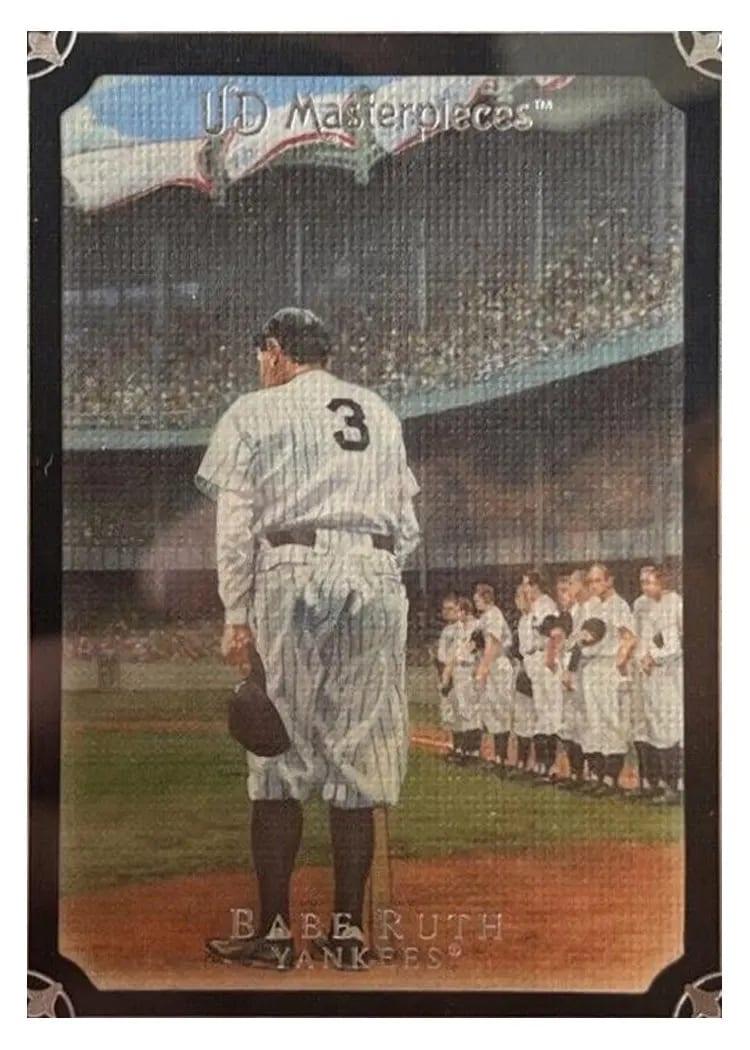 2007 Upper Deck Masterpieces Babe Ruth #2 card
