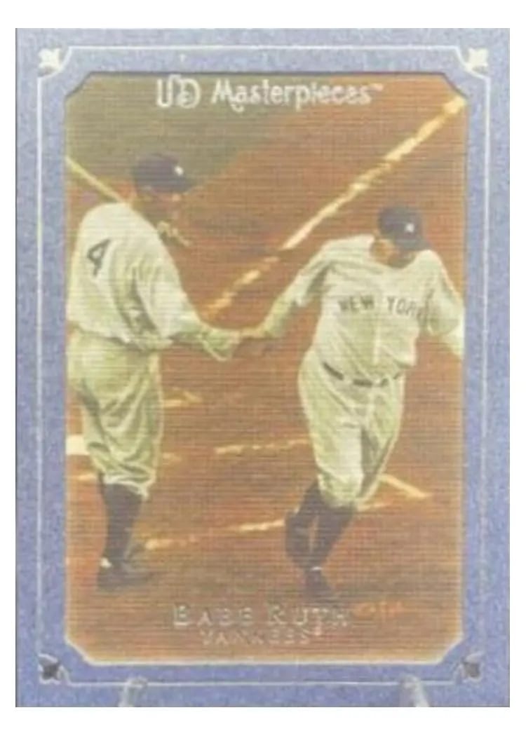 2007 Upper Deck Masterpieces Babe Ruth #2 card