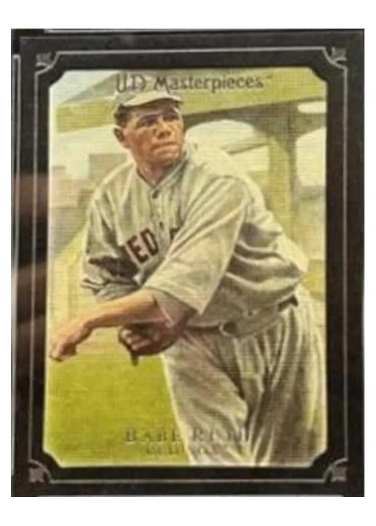 2007 Upper Deck Masterpieces Babe Ruth #22 card
