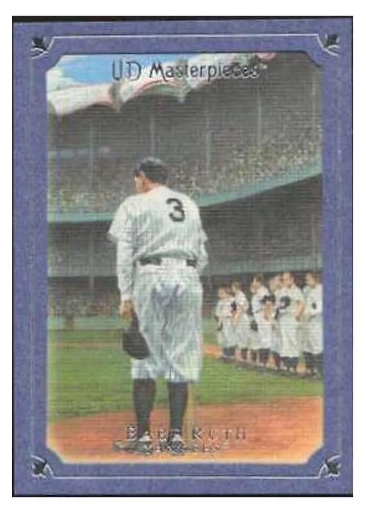 2007 Upper Deck Masterpieces Babe Ruth #22 card